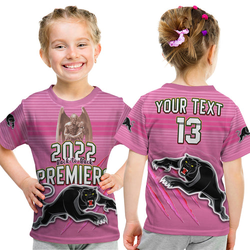 custom-text-and-number-panthers-proud-t-shirt-kid-back-to-back-premiers-2022-version-pink