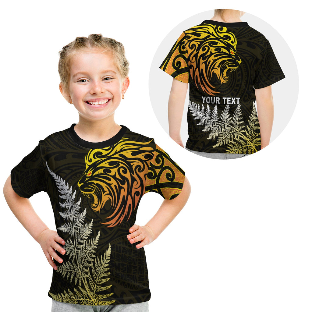 custom-personalised-lion-maori-t-shirt-kid-aotearoa-mix-silver-fern