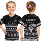 custom-personalised-magpies-christmas-t-shirt-kid-indigenous-collingwood-football-lt13