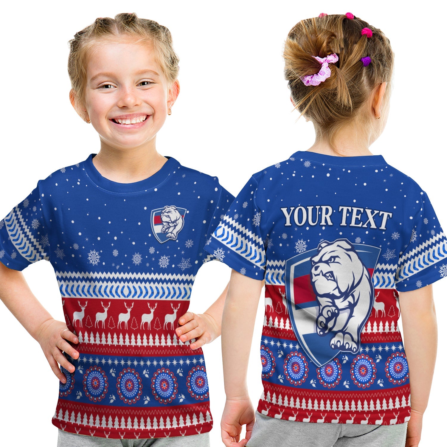 custom-personalised-bulldogs-football-christmas-t-shirt-kid-western-bulldogs