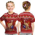 custom-personalised-australia-christmas-t-shirt-kid-aboriginal-kangaroo