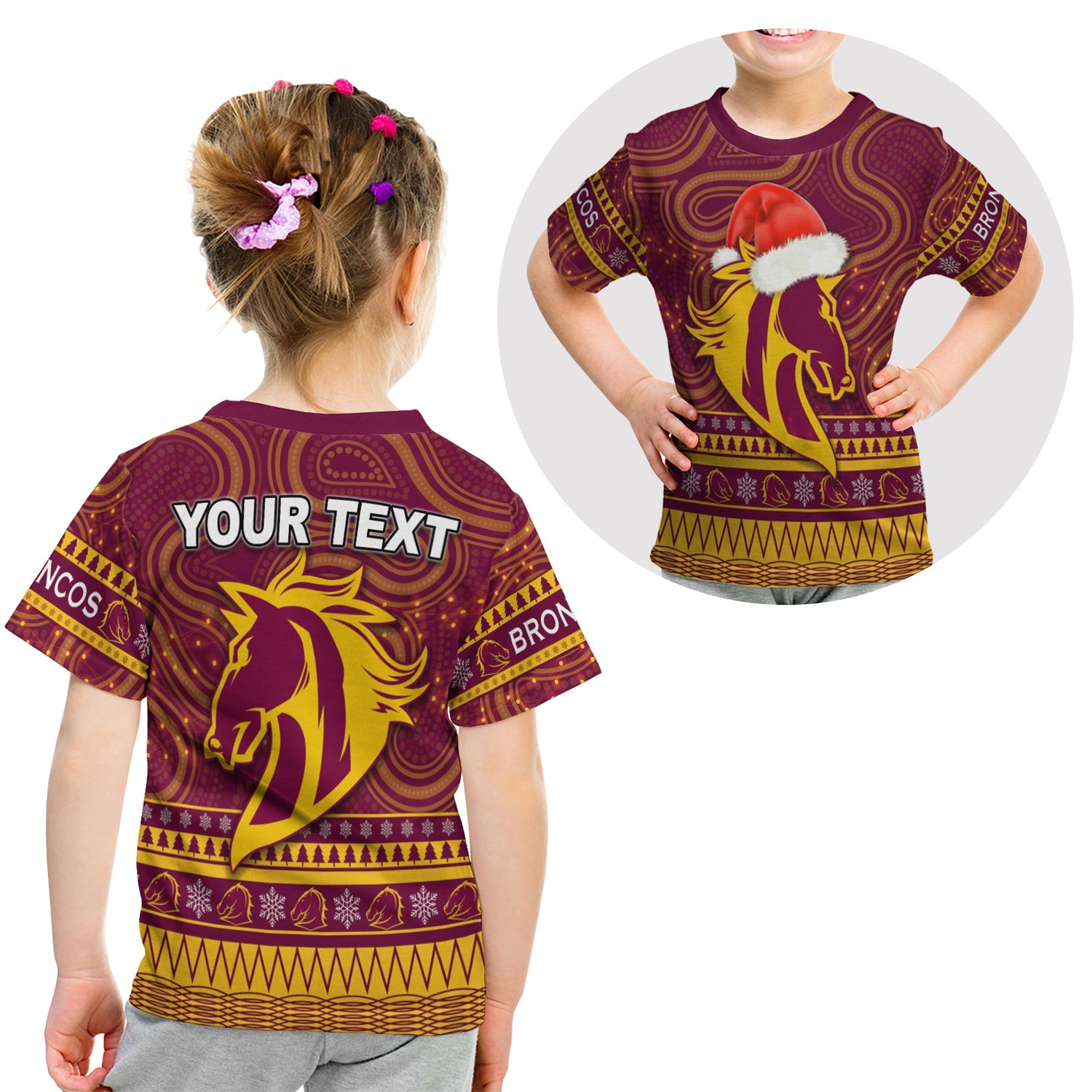 custom-personalised-broncos-christmas-t-shirt-kid-brisbane-indigenous
