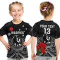 custom-text-and-number-magpies-football-anzac-day-t-shirt-kid-aboriginal-poppy-flowers