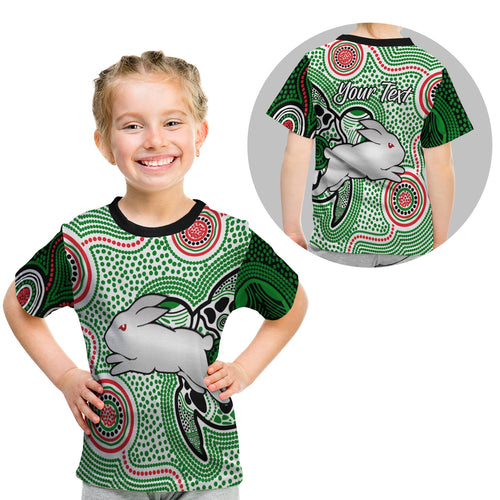custom-personalised-rabbitohs-indigenous-t-shirt-kid-simple-white