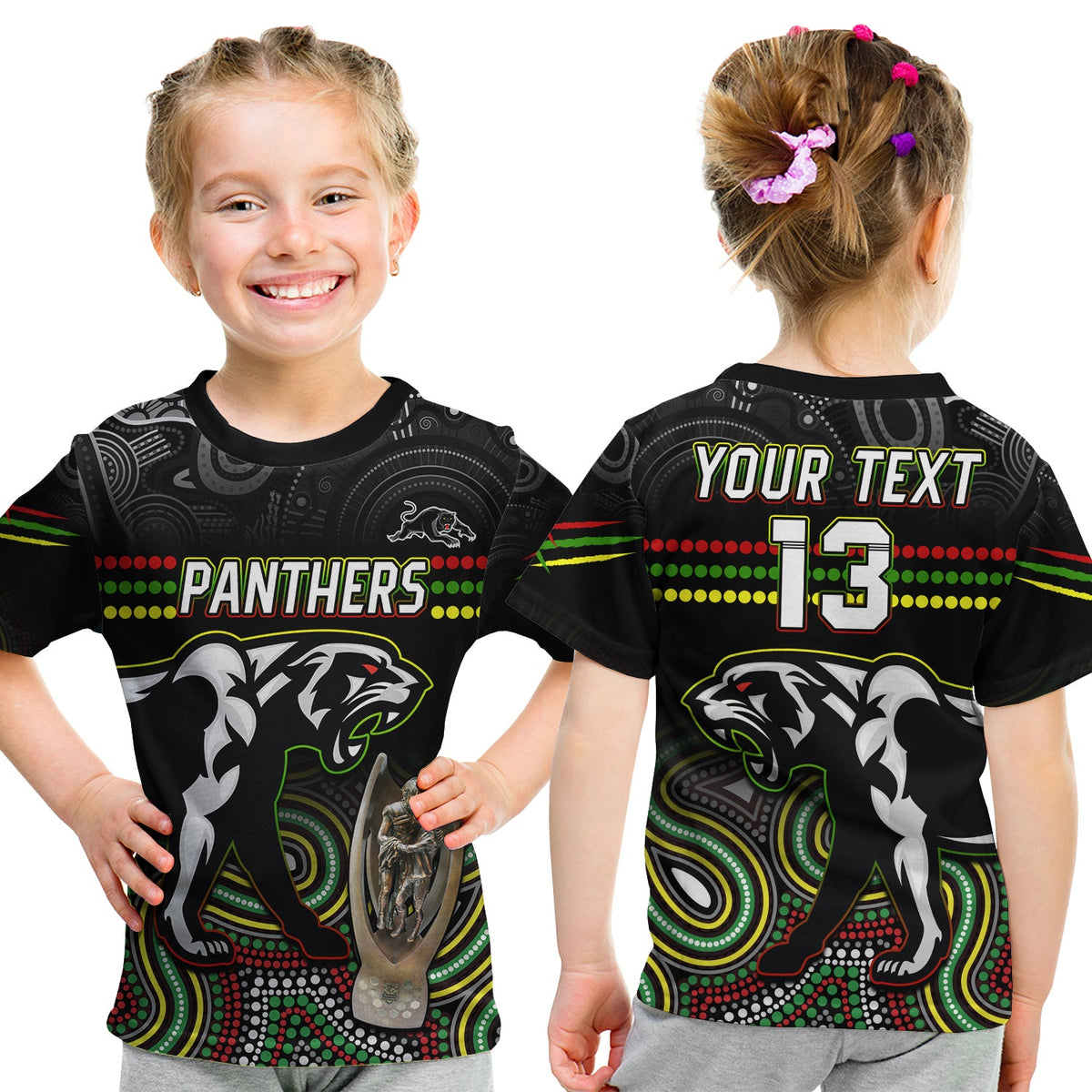 custom-text-and-number-panthers-rugby-t-shirt-kid-premiers-2022-back-to-back-champions
