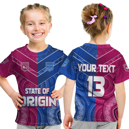 custom-text-and-number-blues-and-maroons-rugby-t-shirt-kid-origin-nsw-combine-queensland-aboriginal-australian-lt13