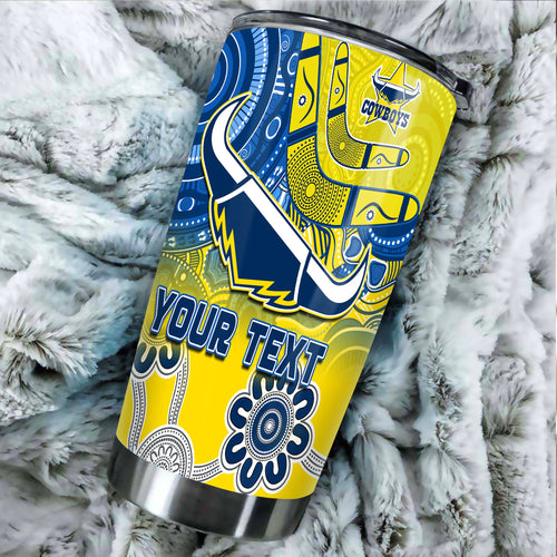 custom-personalised-cowboys-rugby-tumbler-aboriginal-boomerang-go-premiers-north-queensland