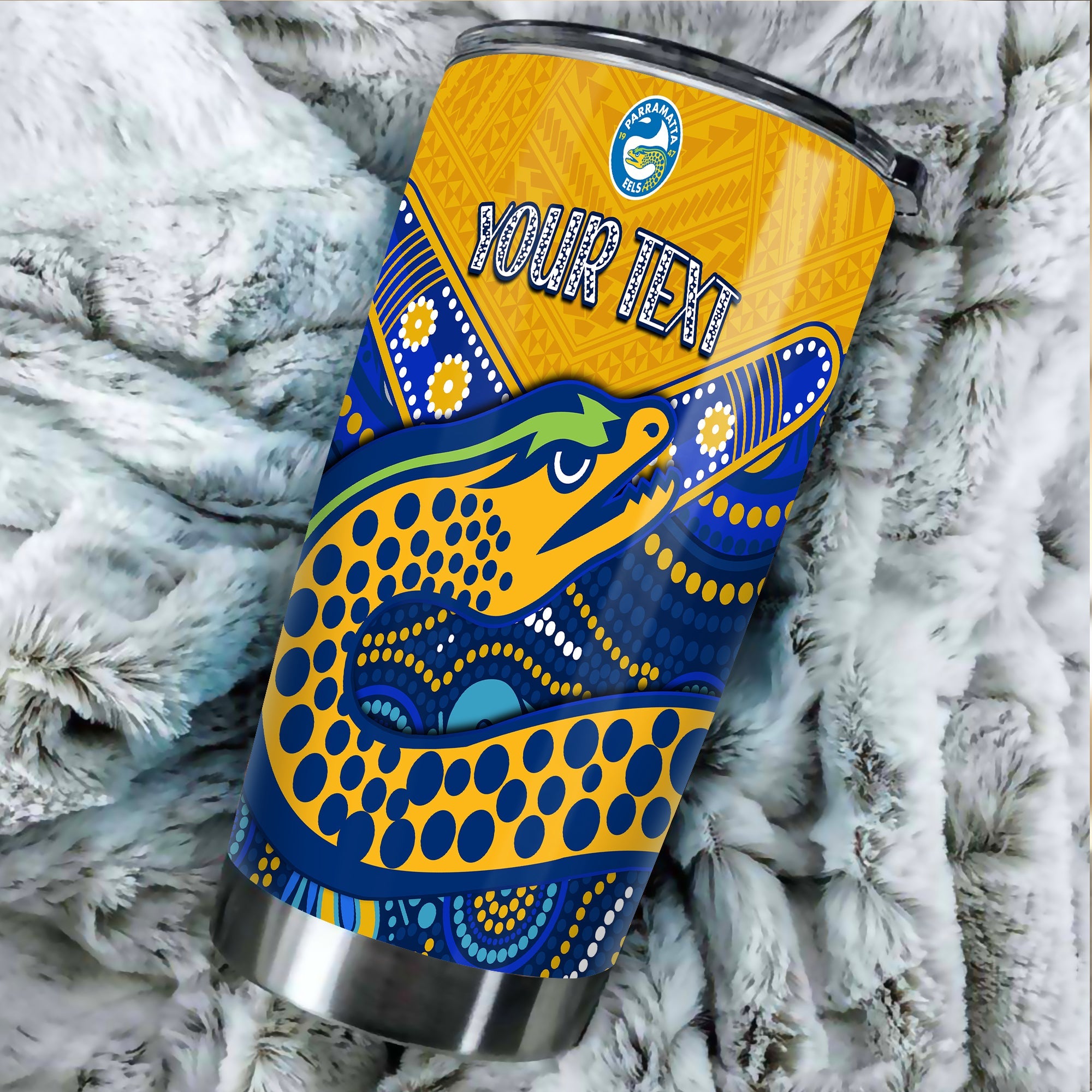 custom-personalised-eels-rugby-tumbler-aboriginal-and-polynesia-parramatta