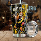 custom-personalised-richmond-football-tumbler-aboriginal-go-the-tigers-mascot