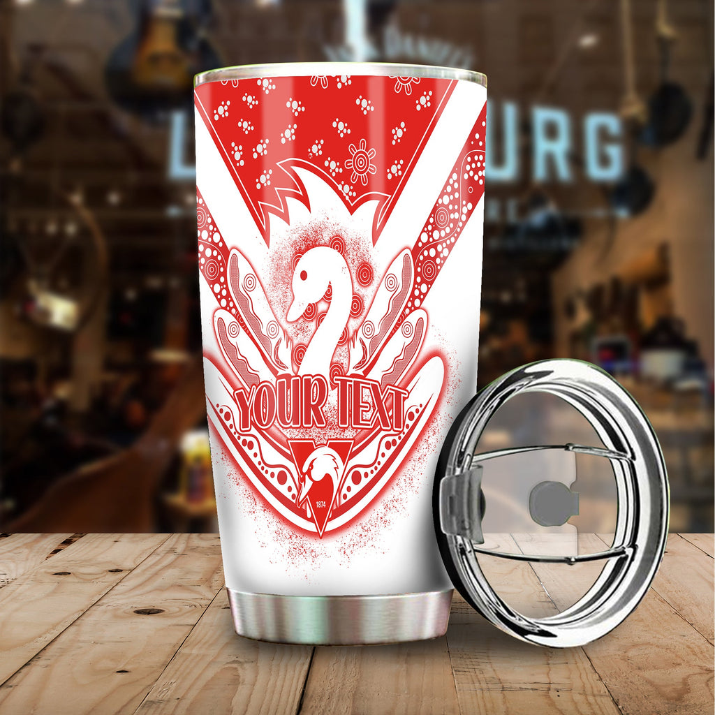 custom-personalised-swans-football-tumbler-est-1874-aboriginal-boomerang-sydney-bloods