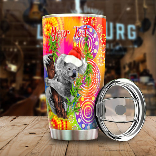 australia-koala-aboriginal-tumbler-rainbow-tie-dye-merry-christmas