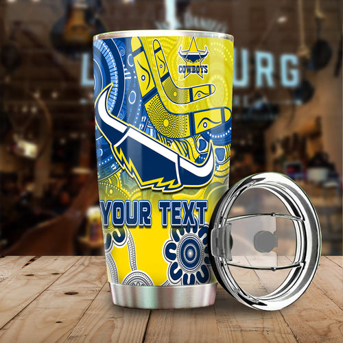 custom-personalised-cowboys-rugby-tumbler-aboriginal-boomerang-go-premiers-north-queensland