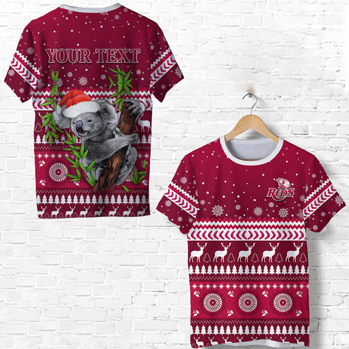 custom-personalised-reds-christmas-t-shirt-queensland-rugby-indigenous