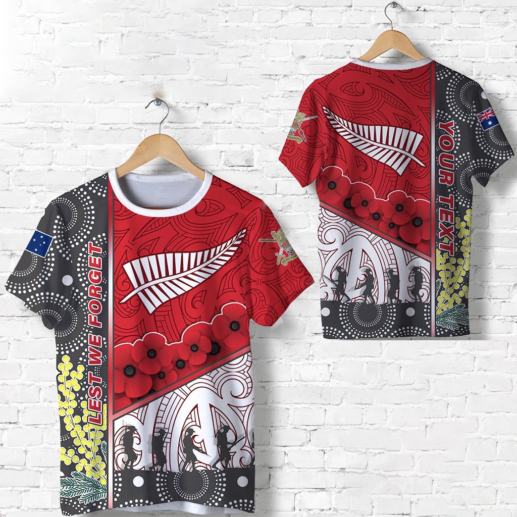 custom-personalised-anzac-day-lest-we-forget-t-shirt-australia-indigenous-and-new-zealand-maori-red