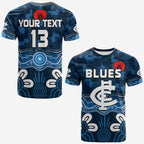 custom-text-and-number-blues-anzac-2022-t-shirt-carlton-football-aboriginal-poppy