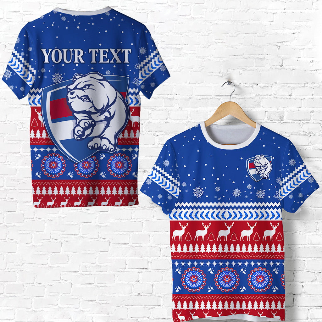 custom-personalised-bulldogs-football-christmas-t-shirt-western-bulldogs