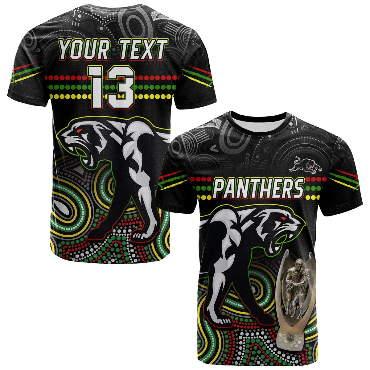 custom-text-and-number-panthers-rugby-t-shirt-premiers-2022-back-to-back-champions