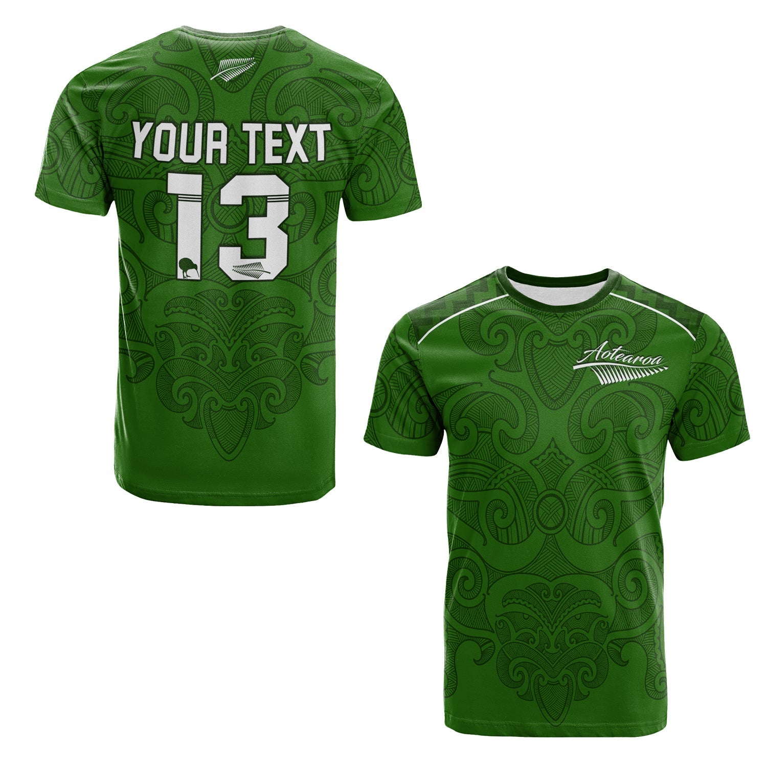 custom-personalised-maori-2021-t-shirt-green-aotearoa-tattoo-custom-text-and-number