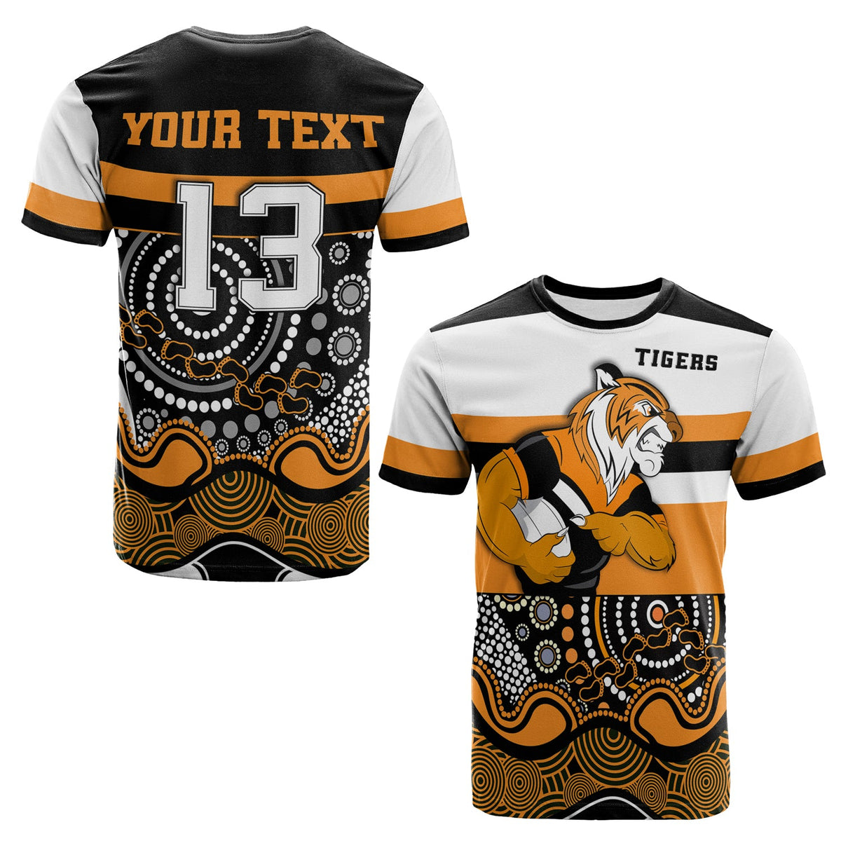 custom-personalised-tigers-indigenous-t-shirt-wests-custom-text-and-number