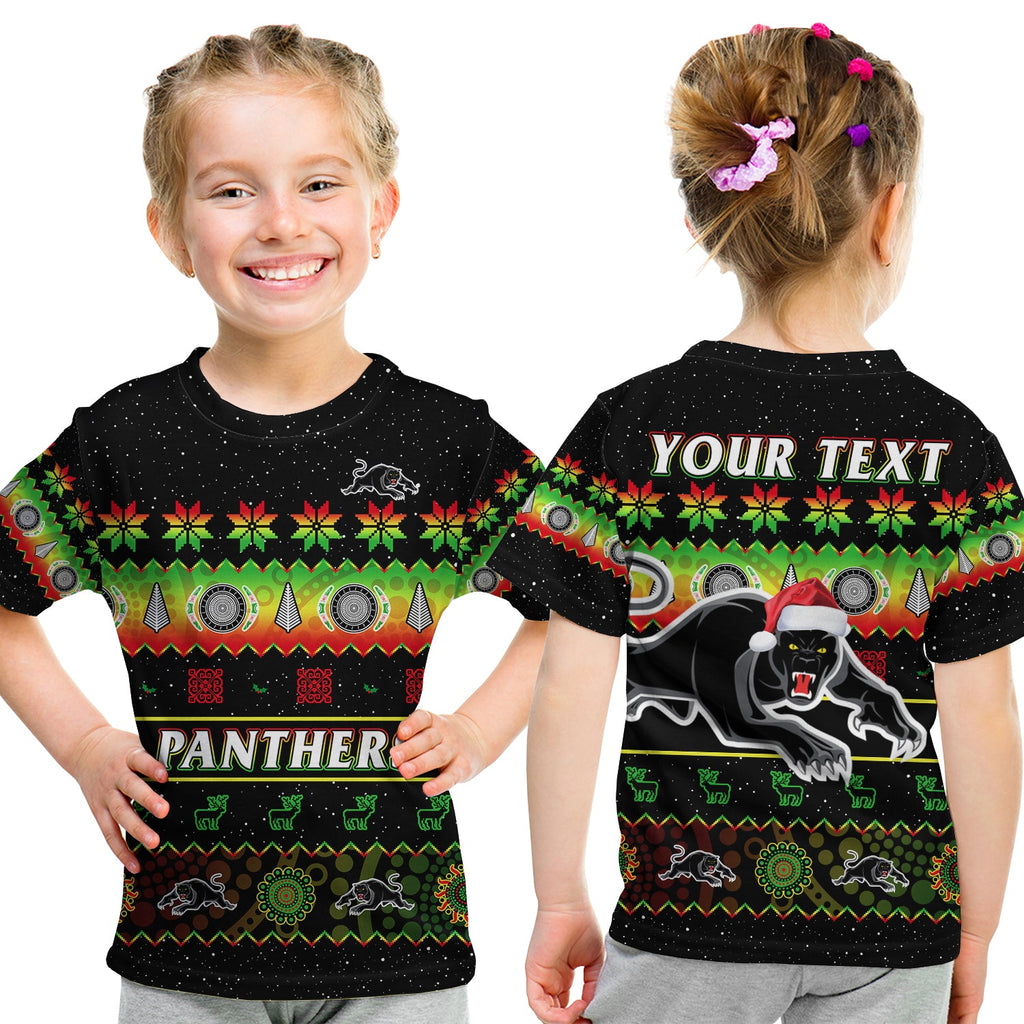 custom-personalised-penrith-panthers-christmas-t-shirt-the-riff-aboriginal-art-merry-xmas