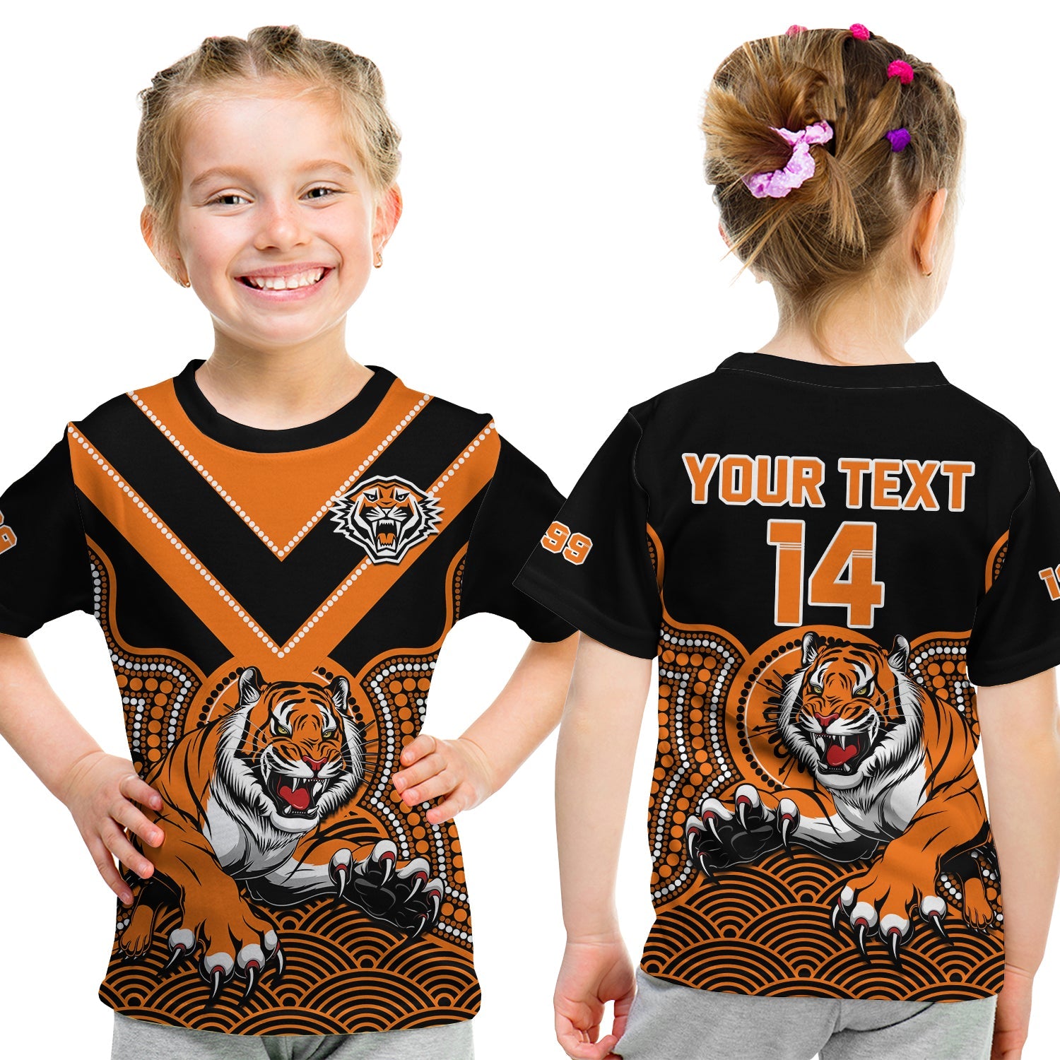 custom-text-and-number-wests-tigers-rugby-t-shirt-indigenous-black-artsy