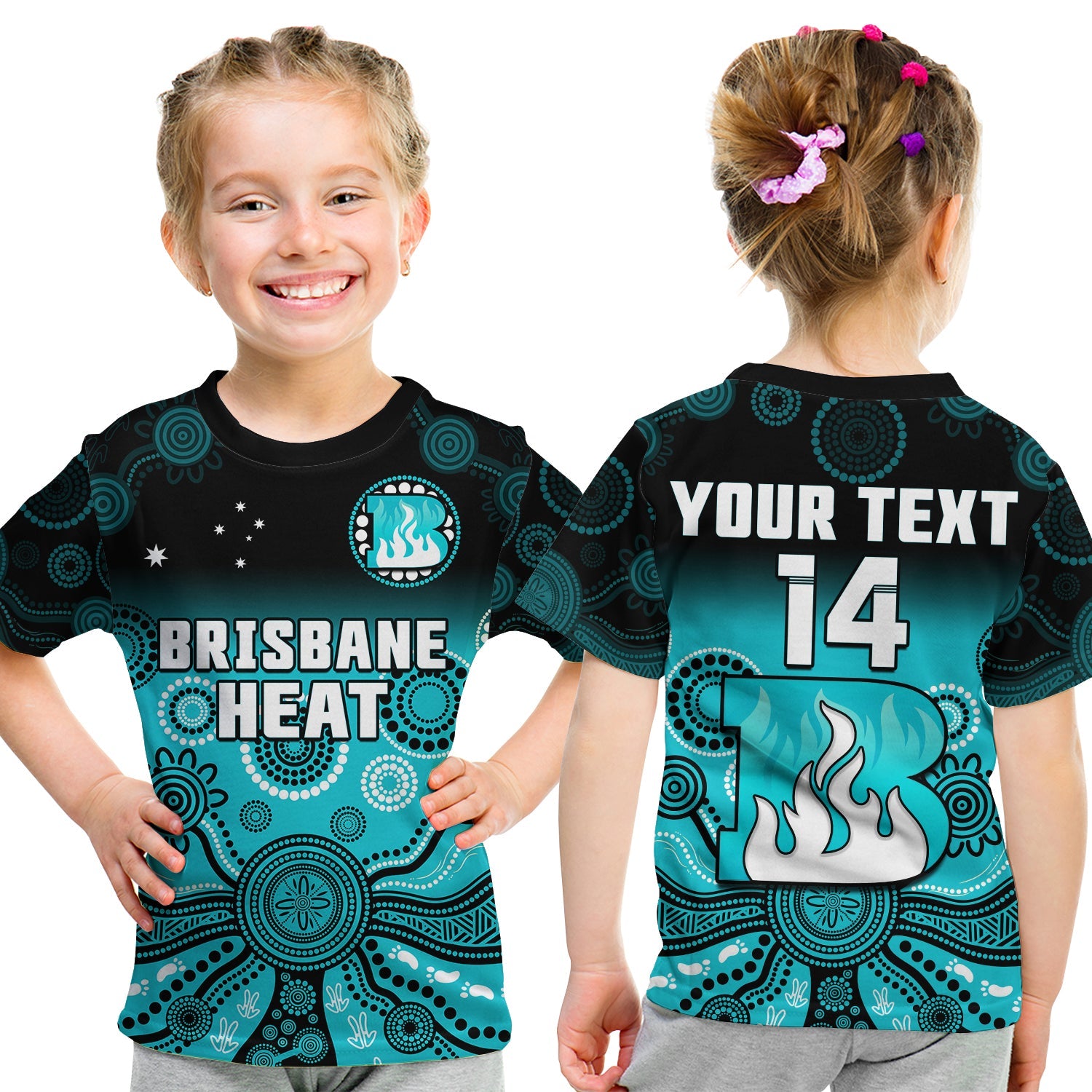 custom-text-and-number-brisbane-heat-t-shirt-gradient-aboriginal-dot-painting