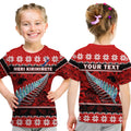 custom-personalised-new-zealand-christmas-t-shirt-kid-paua-shell-silver-fern-meri-kirihimete