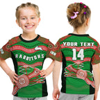 custom-text-and-number-rabbitohs-rugby-t-shirt-kid-souths-1908-aboriginal-dot-painting-go-bunnies