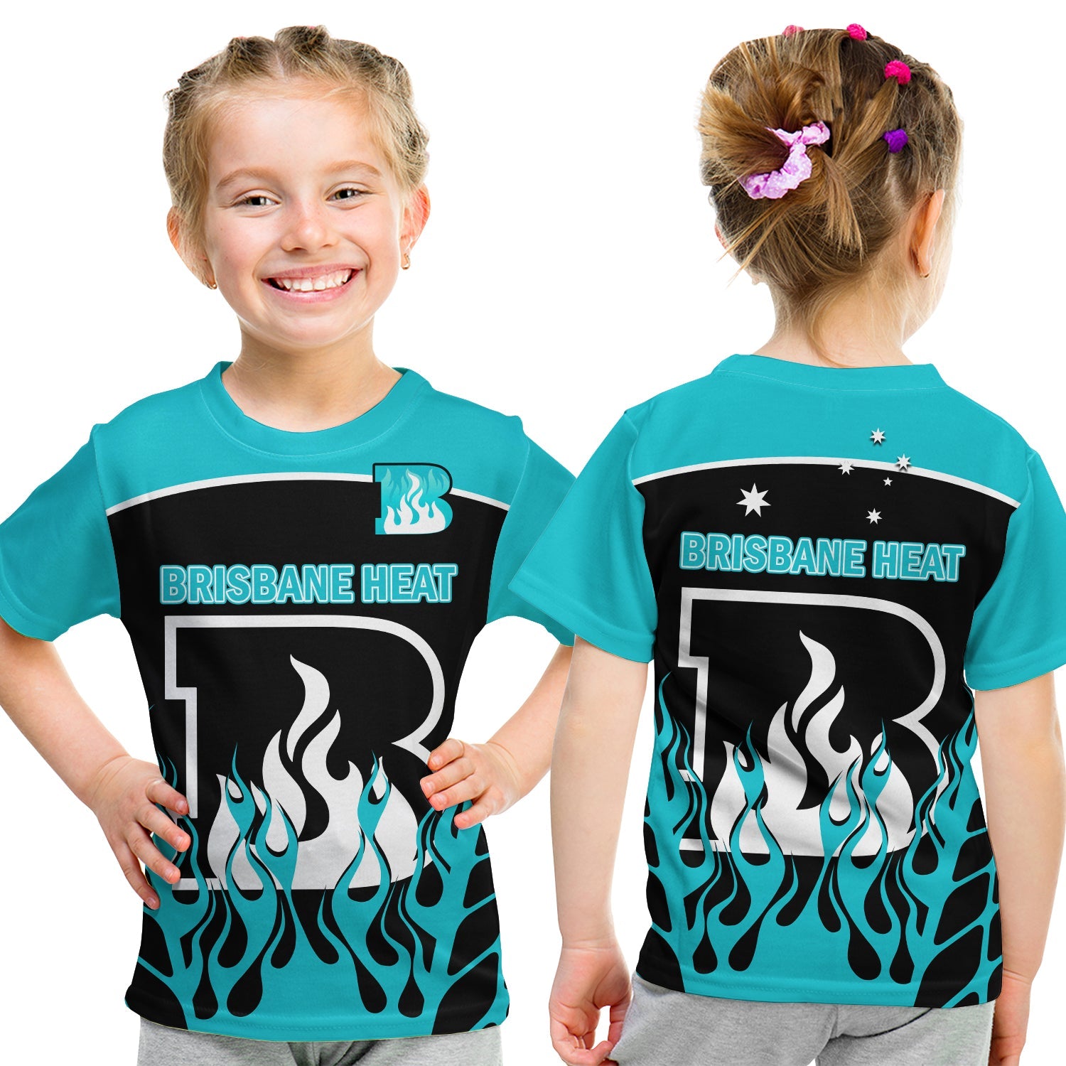 custom-text-and-number-brisbane-heat-cricket-2023-t-shirt-kid-simple-style