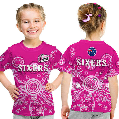 custom-text-and-number-sydney-sixers-t-shirt-cricket-indigenous-australian-art-ver02