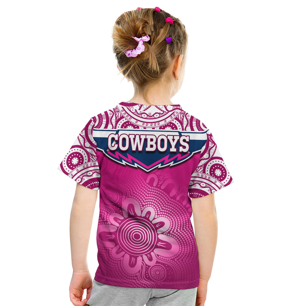 cowboys-rugby-t-shirt-kid-aboriginal-pattern-pink-version
