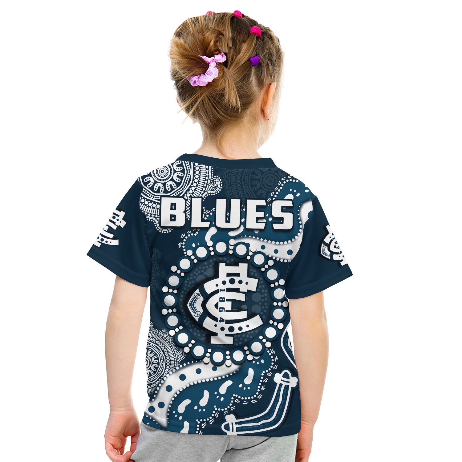 carlton-football-t-shirt-kid-blues-1864-boomerang-indigenous-artsy