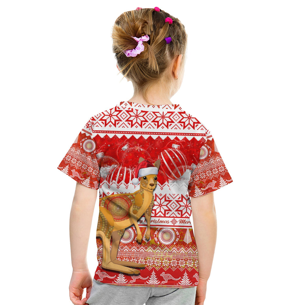 australia-t-shirt-kid-kangaroo-aboriginal-painting-merry-christmas