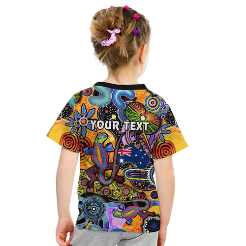 custom-personalised-australia-t-shirt-kid-indigenous-animal-artsy