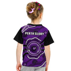 perth-glory-football-t-shirt-kid-dot-painting-style