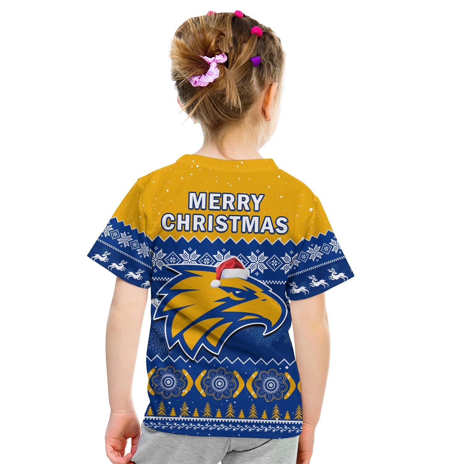 west-coast-football-t-shirt-eagles-indigenous-merry-christmas