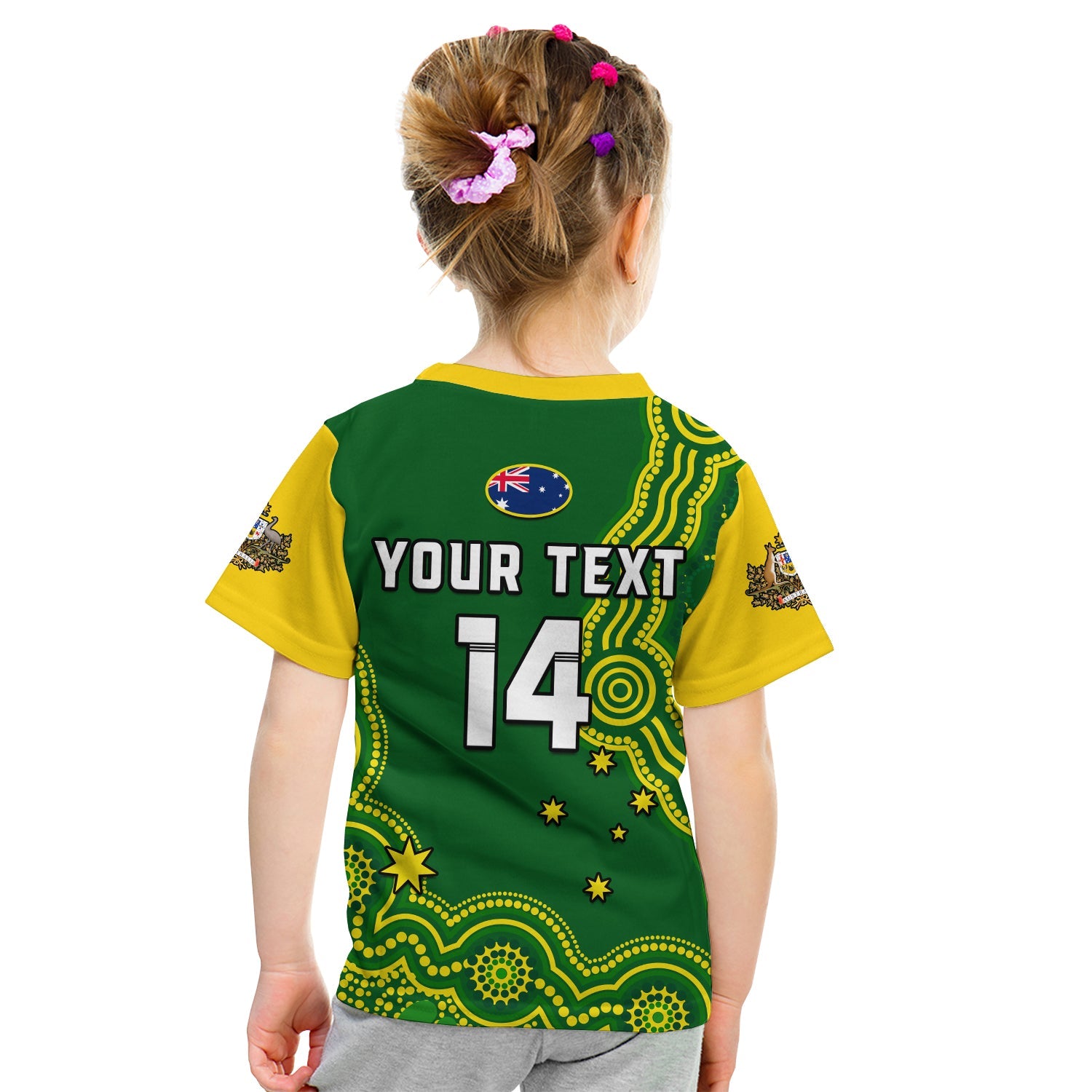 custom-text-and-number-australia-rugby-t-shirt-jillaroos-champions-indigenous-green-style