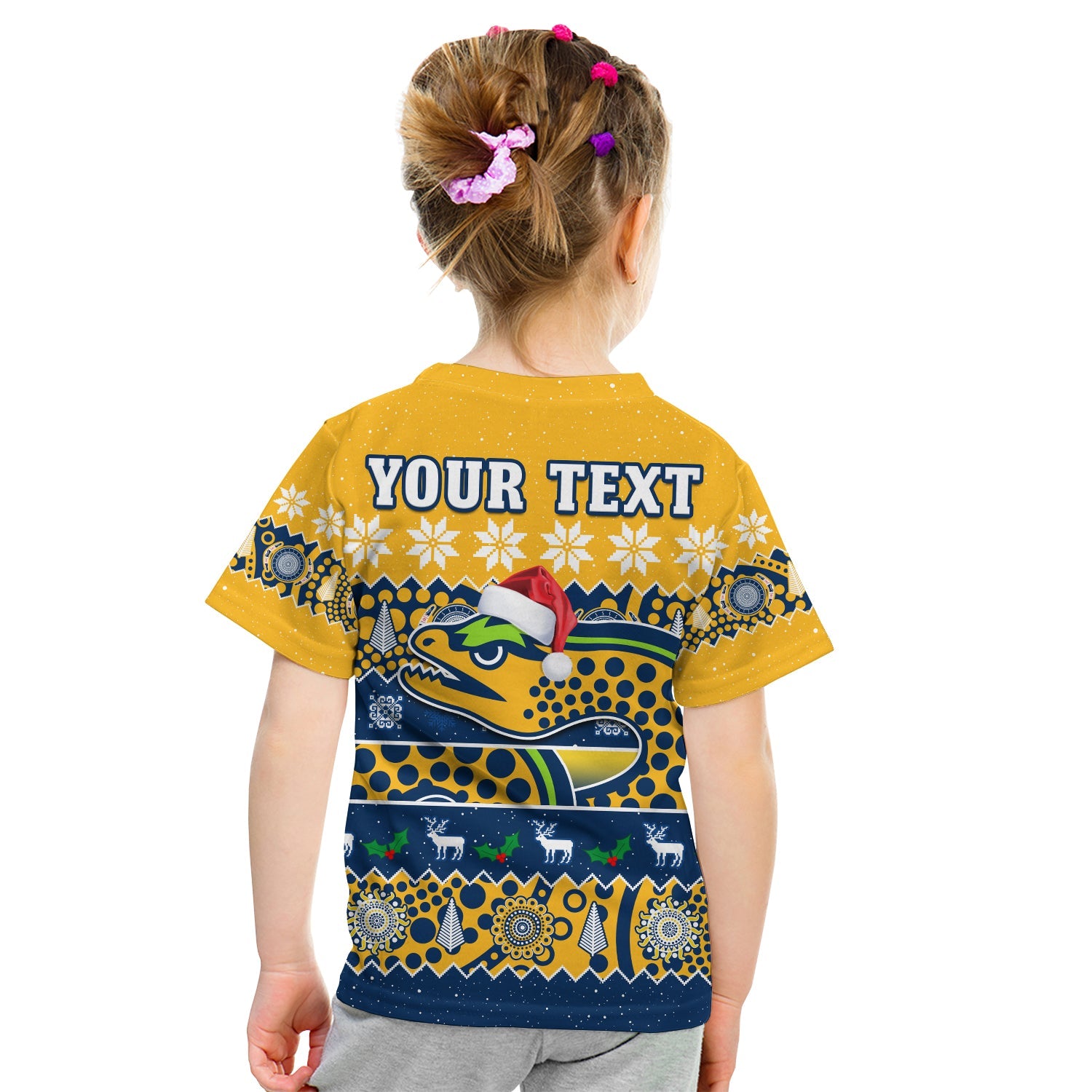custom-personalised-parramatta-eels-christmas-t-shirt-kid-parra-aboriginal-art-merry-xmas