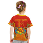 custom-text-and-number-gold-coast-football-t-shirt-kid-suns-indigenous-pattern