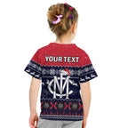 custom-personalised-melbourne-football-t-shirt-kid-demons-indigenous-merry-christmas