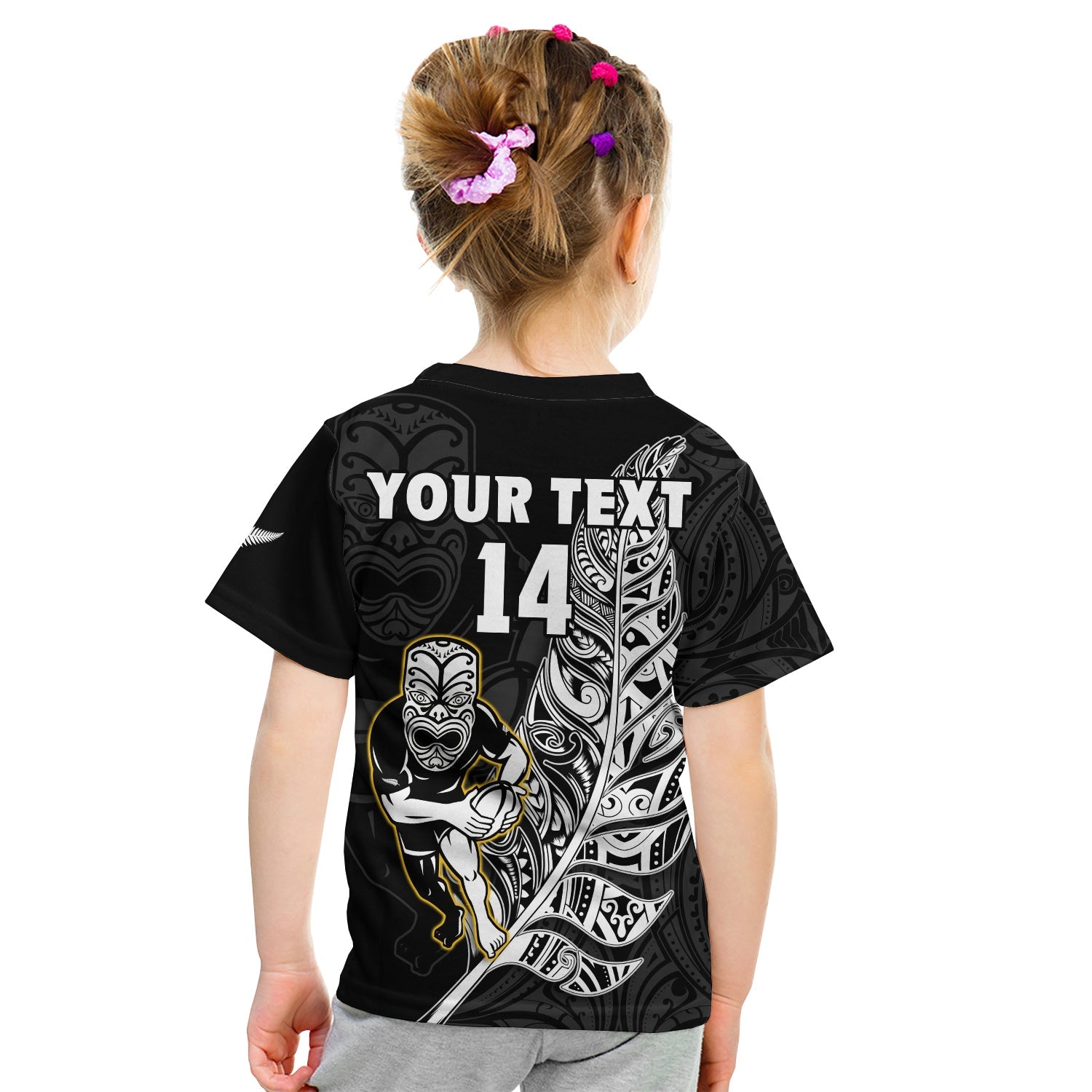 custom-text-and-number-new-zealand-silver-fern-rugby-t-shirt-all-black-maori-version-black