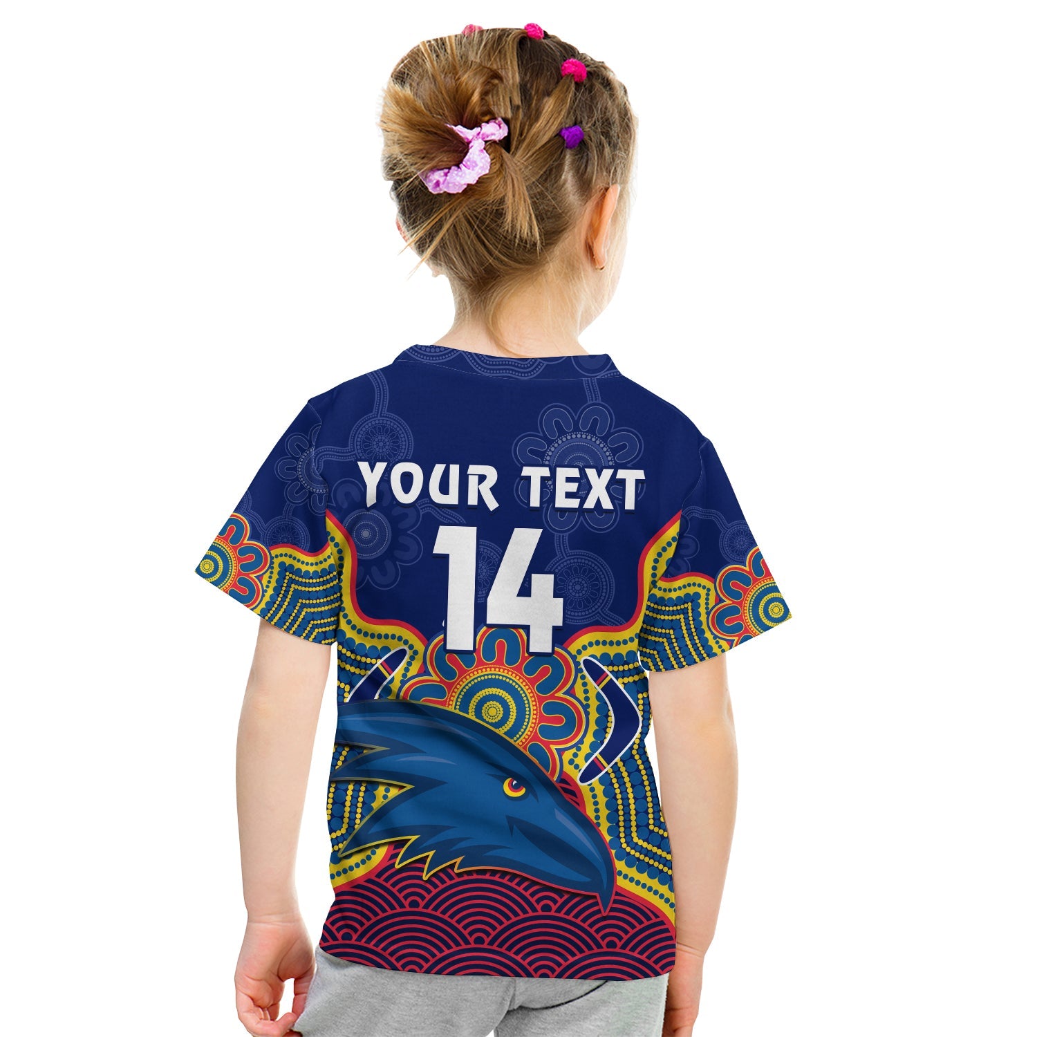 custom-text-and-number-adelaide-football-t-shirt-kid-crows-aboriginal-art