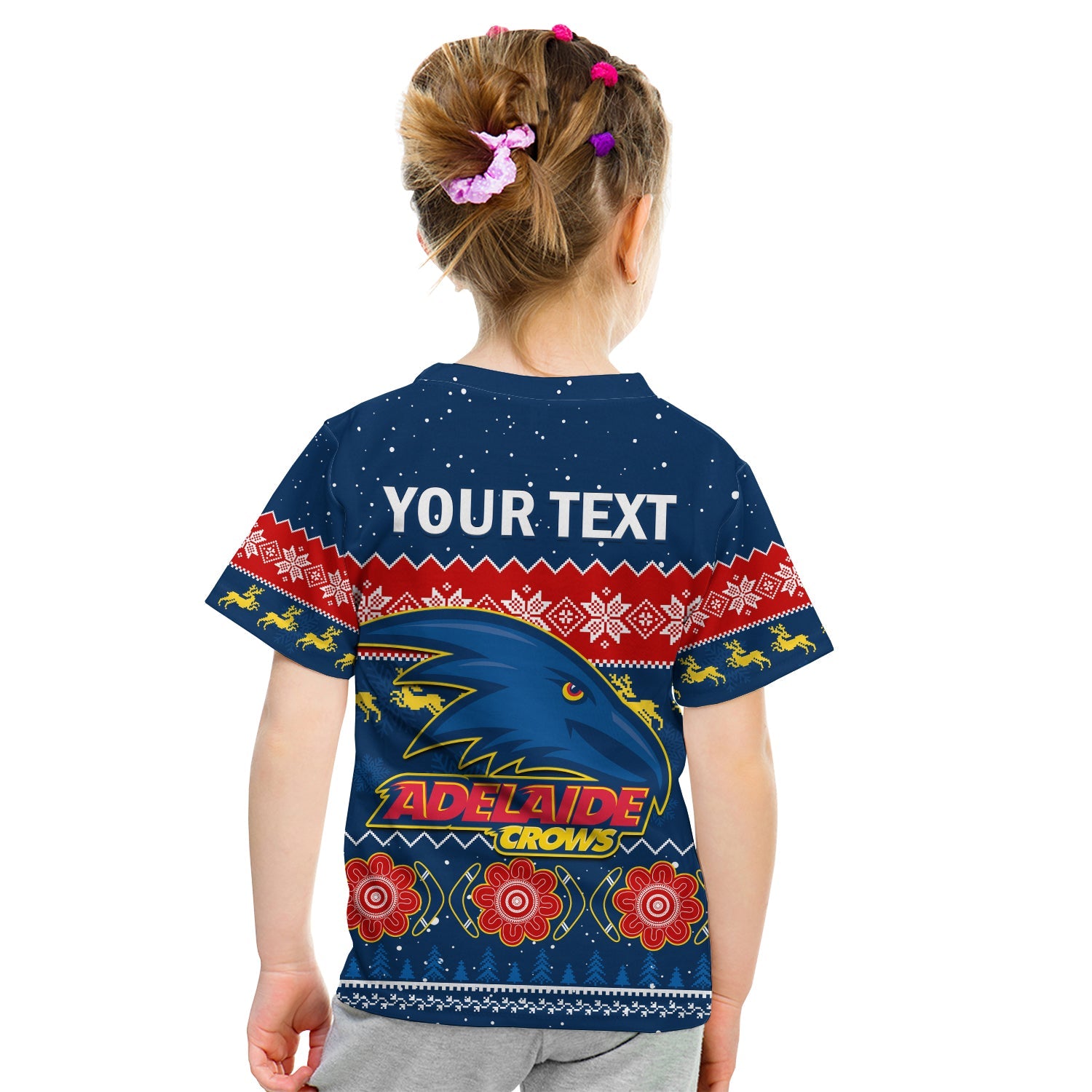 custom-personalised-adelaide-football-t-shirt-crows-indigenous-merry-christmas