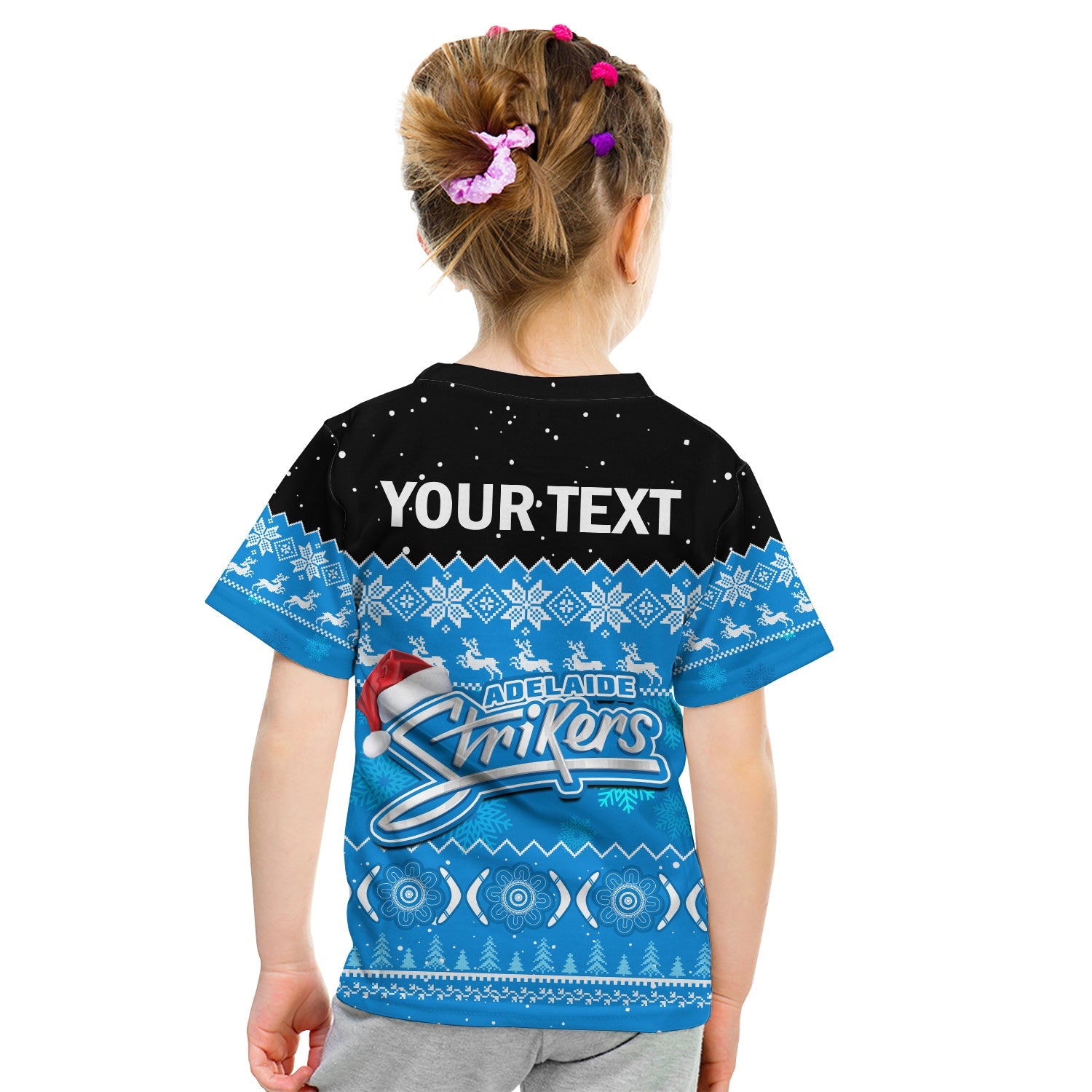 custom-personalised-adelaide-strikers-cricket-t-shirt-aboriginal-merry-christmas