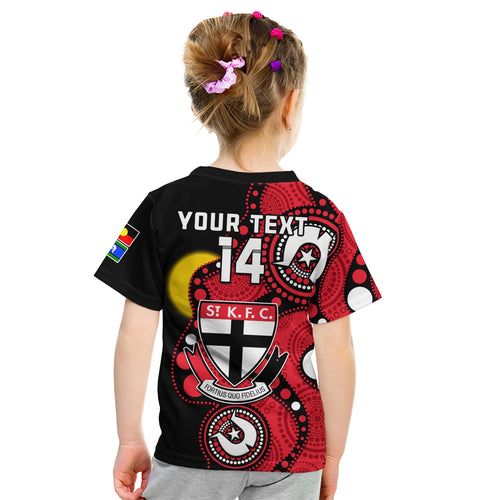 custom-text-and-number-st-kilda-football-naidoc-2023-t-shirt-kid-saints-indigenous-for-our-elders