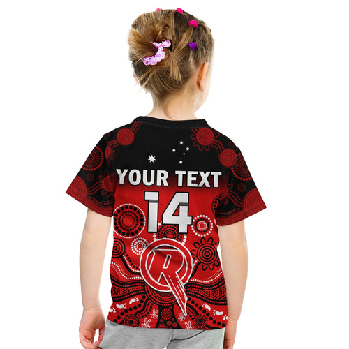 custom-text-and-number-renegades-cricket-t-shirt-kid-melbourne-team-green-gradient-aboriginal-art