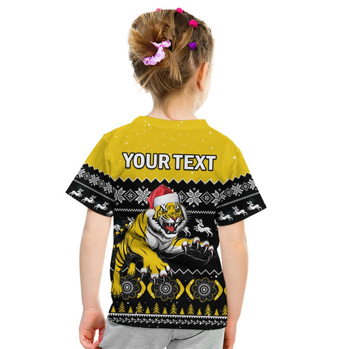 custom-personalised-richmond-football-t-shirt-kid-tigers-indigenous-merry-christmas