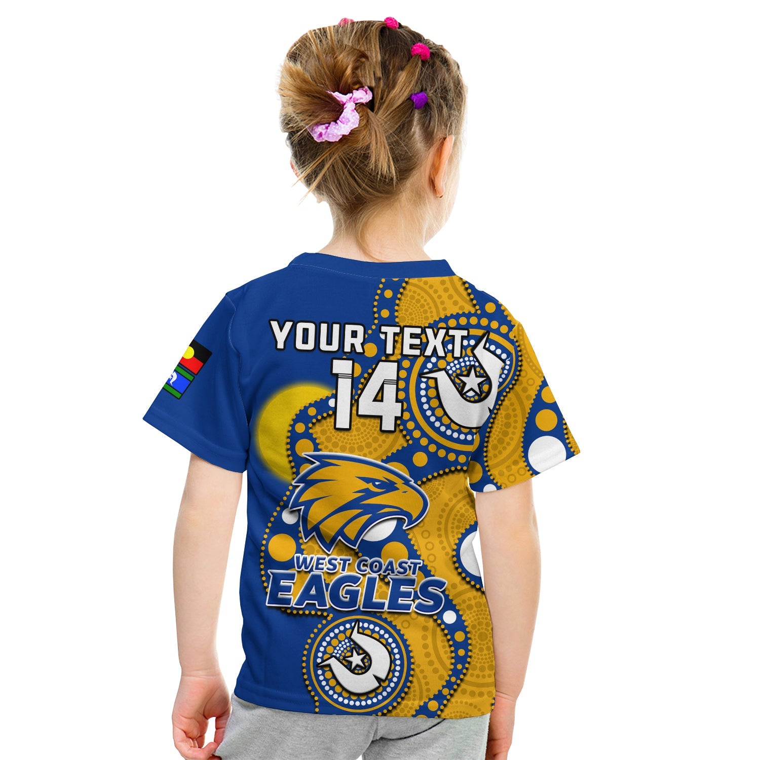 custom-text-and-number-west-coast-eagles-football-naidoc-2023-t-shirt-kid-indigenous-for-our-elders