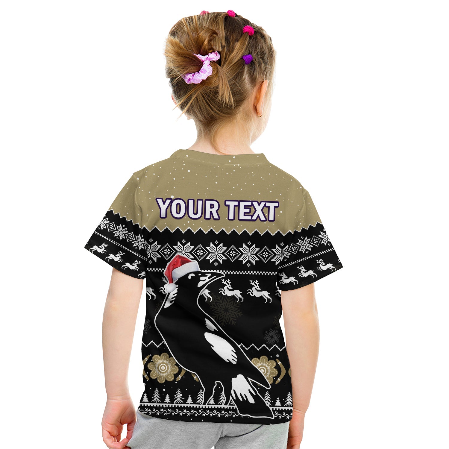 custom-personalised-collingwood-football-t-shirt-magpies-indigenous-merry-christmas