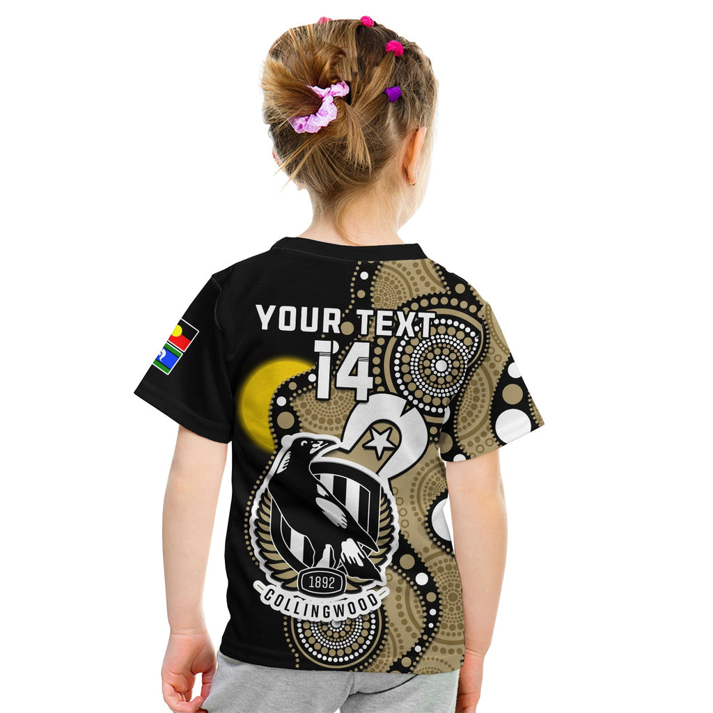 custom-text-and-number-collingwood-football-naidoc-2023-t-shirt-magpies-for-our-elders-indigenous-art